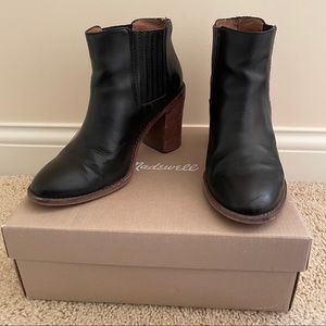 Madewell Block Heel Chelsea Boots